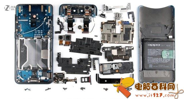 OPPO Find X做工如何 OPPO Find X拆解图解评测