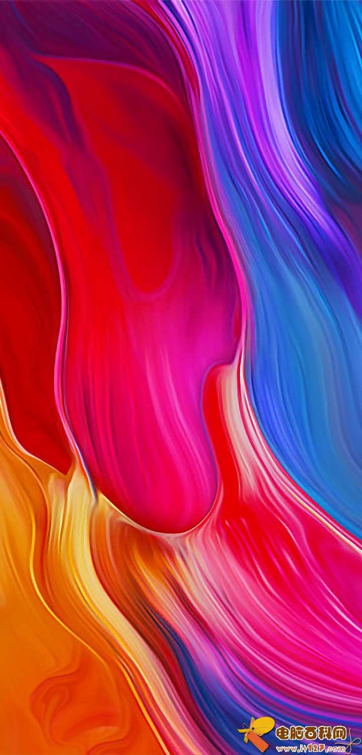 高清全面屏手机壁纸 最新小米8内置壁纸下载