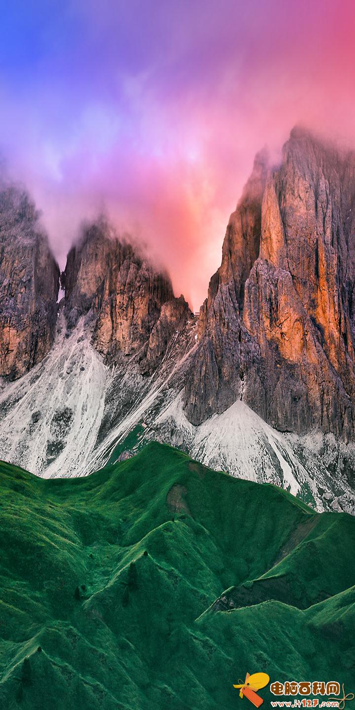 高清全面屏手机壁纸 最新小米8内置壁纸下载