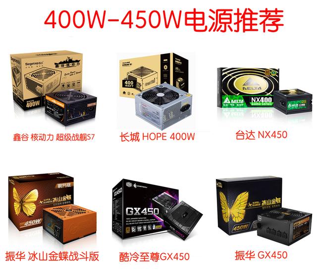 纹波不稳炸四方 400W-700W值得买的优质电源推荐