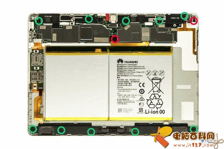 华为M2 10.0做工怎么样 华为M2 10.0拆机图解